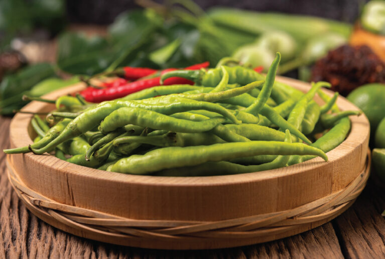 Naturally grown, vibrant, and aromatic chilies packed with freshness and strong heat, ideal for international culinary use.